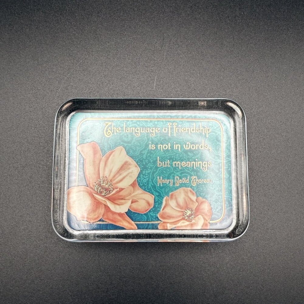 Vintage Punch Studio Friendship Paperweight